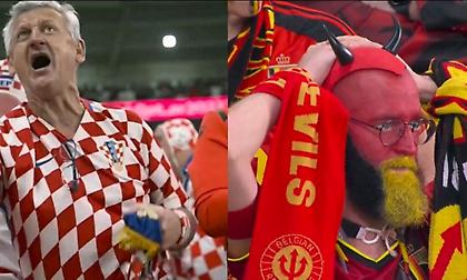 «Πανηγύρι» για τους Κροάτες, αποσβολωμένοι οι Βέλγοι