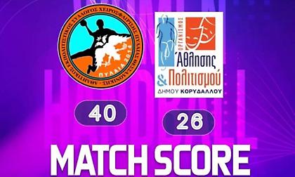 Άνετες προκρίσεις για Νέα Ιωνία, ΑΕΣΧ Πυλαίας