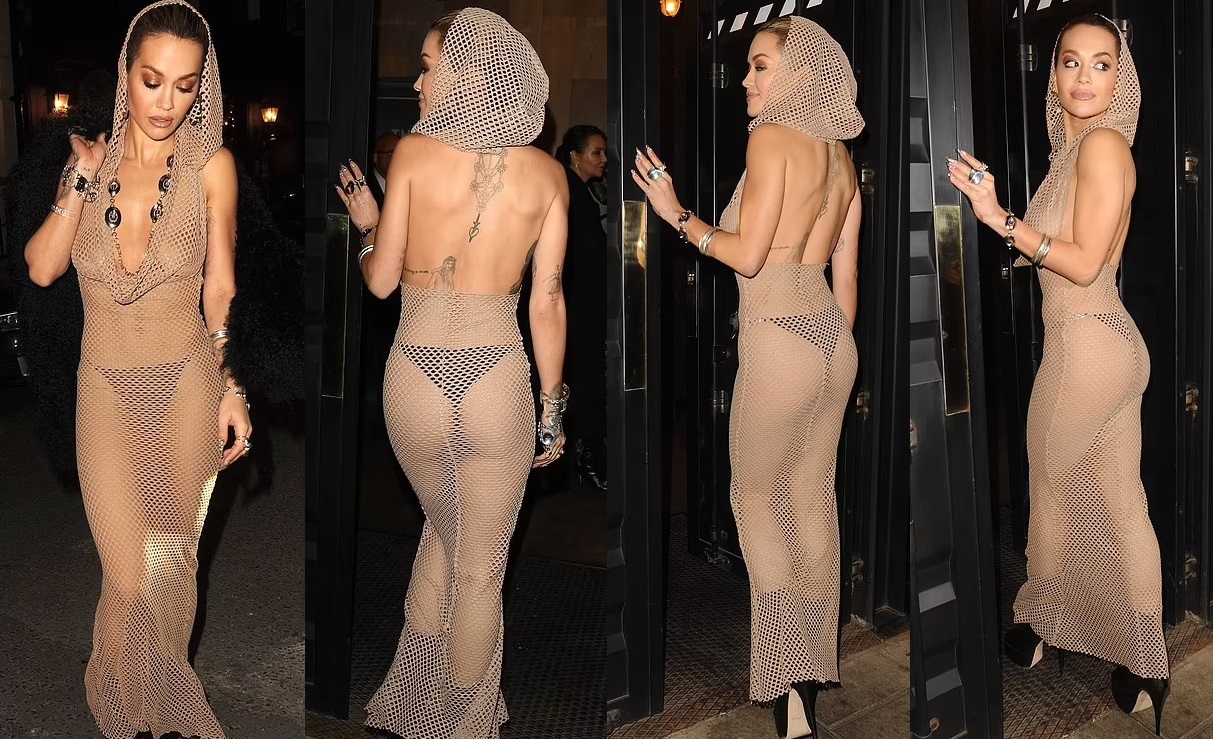 Rita Ora: Αποκαλυπτική σε νυχτερινή έξοδο