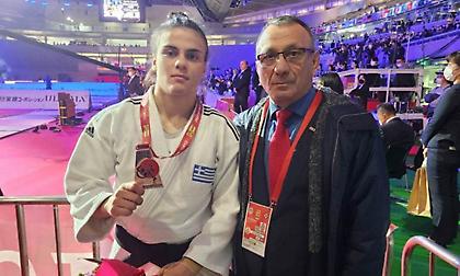 Χάλκινο μετάλλιο η Τελτσίδου στο Γκραν Σλαμ ταεκβοντό του Τόκιο