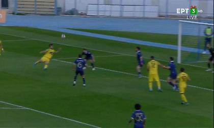 Athens Καλλιθέα-ΑΕΚ Β’: Μεγάλη απόκρουση Στρέζου σε βολ-πλανέ του Χριστόπουλου!