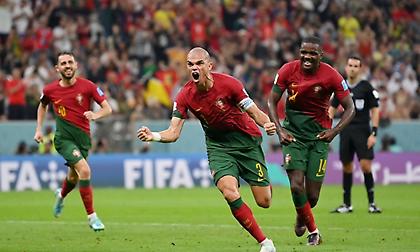 Ο 40χρονος Πέπε… χτύπησε ξανά στους «16» και έδωσε σοβαρό προβάδισμα πρόκρισης στην Πορτογαλία!