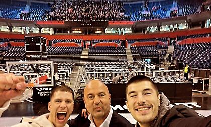 Νέντοβιτς, Μπέντιλ και Μάρτιν «έστησαν» πάρτι με τους οπαδούς του Ερυθρού Αστέρα