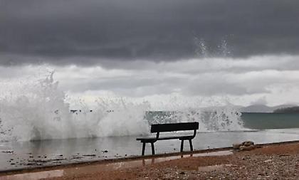 Κακοκαιρία Gaia: Μήνυμα του 112 σε Αχαΐα, Ηλεία, Μεσσηνία