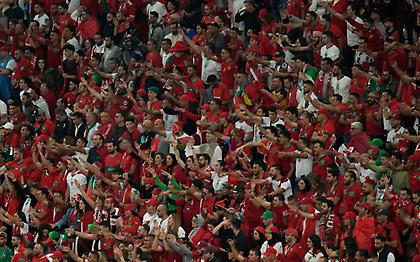 «Καυτή» ατμόσφαιρα από τους Μαροκινούς κόντρα στην Πορτογαλία!