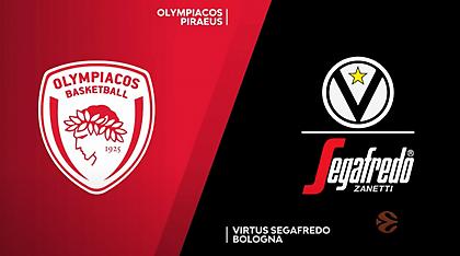 Τα highlights από την άνετη νίκη του Ολυμπιακού επί της Βίρτους