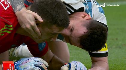 Η μεγαλειώδης εμφάνιση του Μαρτίνες στα πέναλτι και η αγκαλιά του Μέσι