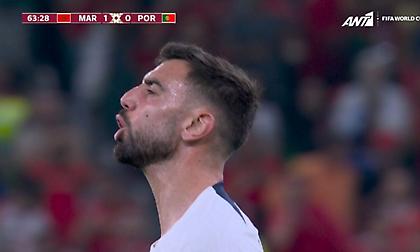 «Άγγιξε» την ισοφάριση με σουτάρα ο Φερνάντες, «έγλειψε» το οριζόντιο δοκάρι η μπάλα