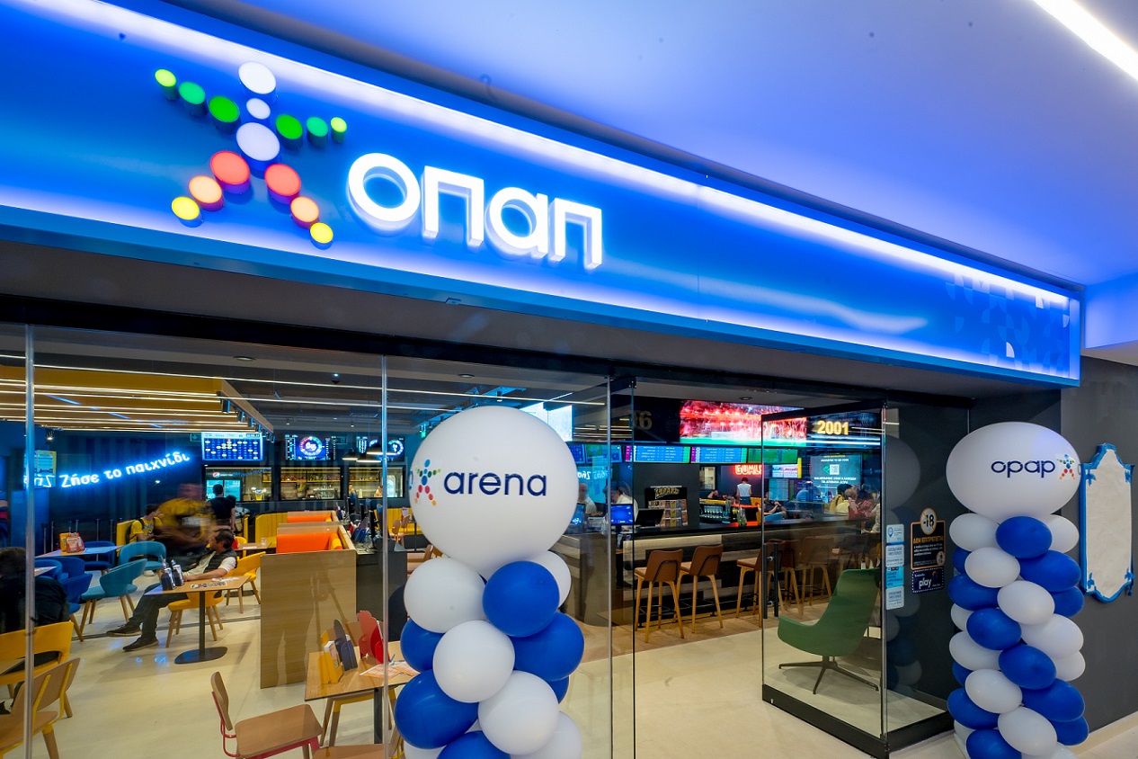 Εγκαίνια για το κατάστημα του ΟΠΑΠ στο γήπεδο της ΑΕΚ