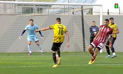 Το βολέ του Κορομηλά και η φοβερή απόκρουση Καραργύρη στο AEK Β’ - Προοδευτική