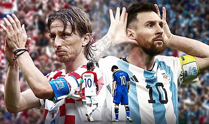 Αργεντινή-Κροατία: Μέσι εναντίον Μόντριτς για μια θέση στον τελικό του Μουντιάλ