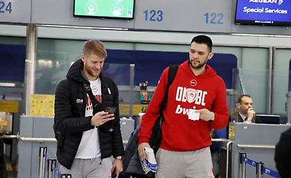 H πτήση του Ολυμπιακού στη Λιόν