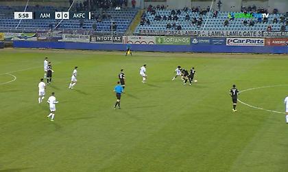 Τα highlights από την «ηρωική» ισοπαλία της Καλλιθέας στη Λαμία