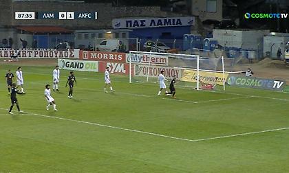 Η ισοφάριση της Λαμίας με κεφαλιά του Μπεχαράνο