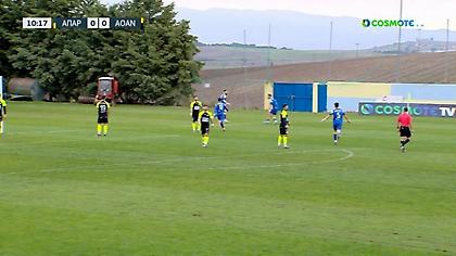 Προβάδισμα για τον Απόλλωνα Παραλιμνίου με γκολ του Γκέκα