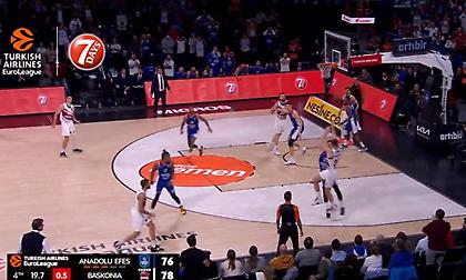 Το απίθανο τρίποντο του Γκιεντράιτις που «σκότωσε» την Εφές