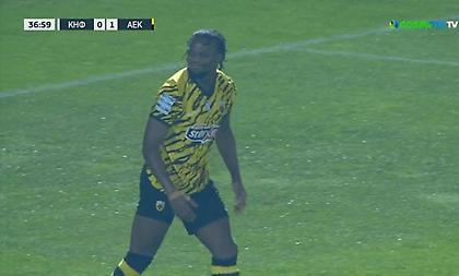 Κοντά σε δεύτερο γκολ ο Λιβάι στο Κηφισιά-ΑΕΚ