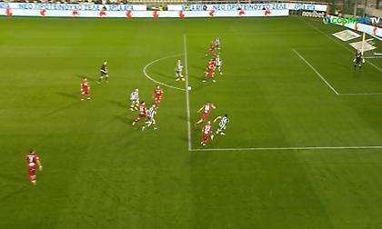 Επικίνδυνο γύρισμα του Παλάσιος, έδιωξε σε κόρνερ ο Άλχο