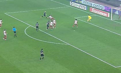 Άγγιξε το 2-1 ο Ατρόμητος κόντρα στον Ολυμπιακό, σωτήρια επέμβαση ο Τζολάκης