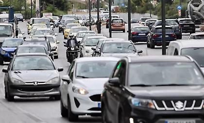 Κίνηση τώρα: Mποτιλιάρισμα στον Κηφισό - Aναλυτικά οι δρόμοι με αυξημένη κυκλοφορία