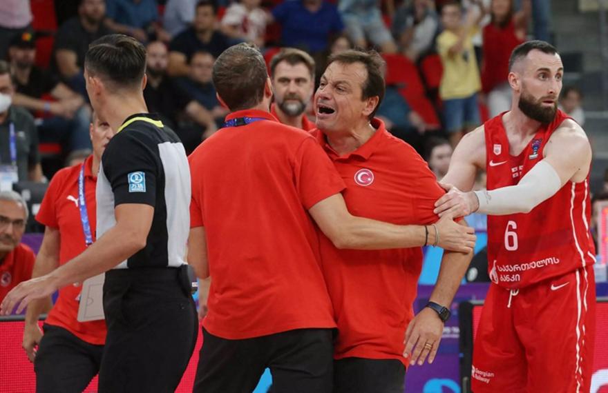 Ευρωμπάσκετ: Πρόστιμα για το επεισοδιακό Γεωργία-Τουρκία