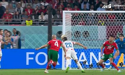 Έπαιξαν… βόλεϊ στην περιοχή του Μαρόκου Πέρισιτς και Γκβάρντιολ και άνοιξε το σκορ η Κροατία!