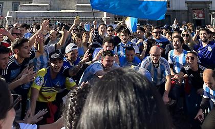 Πανζουρλισμός στη Νάπολη για την Αργεντινή!