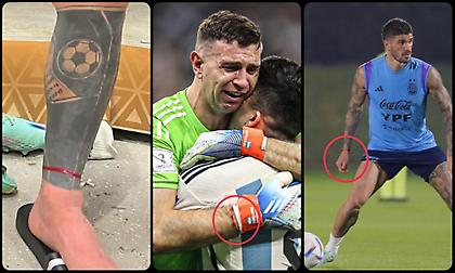 To κόκκινο βραχιολάκι: Το γούρι του Μέσι και της Αργεντινής ως την κορυφή του κόσμου!