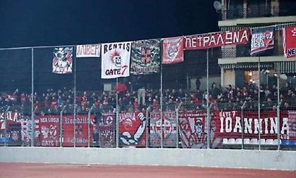 Με τον κόσμο του στα Γιάννενα ο Ολυμπιακός