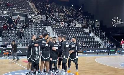 Δυναμικό «παρών» των φίλων του ΠΑΟΚ στη Ντιζόν