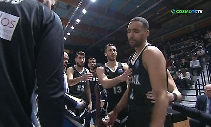 Ένταση στον πάγκο του ΠΑΟΚ ανάμεσα σε Λυκογιάννη και Φράνκε