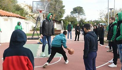 Η ΚΑΕ Παναθηναϊκός δίπλα στα Παιδικά Χωριά SOS