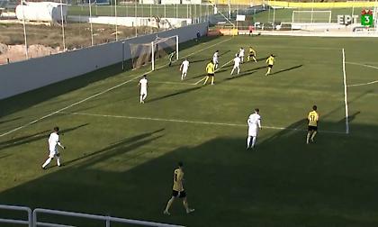 Το δοκάρι έσωσε τον Μαζουλουξή από αυτογκόλ στο ΑΕΚ Β’-Κηφισιά