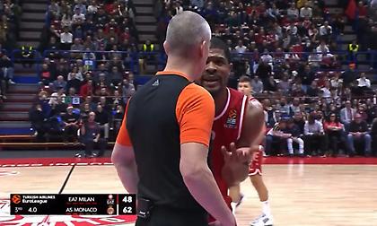 Απίστευτο: Αποβλήθηκε με δύο τεχνικές ποινές ο Χάινς στο Αρμάνι-Μονακό!