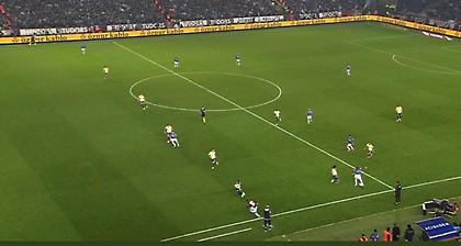 Ασίστ Μπακασέτα για το 1-0 της Τράμπζονσπορ κόντρα στη Φενέρ!