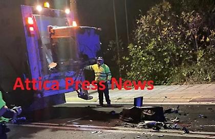 Σοκαριστικό τροχαίο στη λεωφόρο Σουνίου - Αυτοκίνητο παρασύρει δημοτικό υπάλληλο