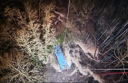 Λεωφορείο έπεσε σε ποτάμι της Γαλικίας – Δύο νεκροί και τρεις αγνοούμενοι