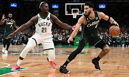 Τέιτουμ σε ρυθμούς...MVP, πάτησε με 40αρα τους Μπακς του άστοχου Γιάννη!