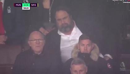 Στο «Ολντ Τράφορντ» ο Μαρινάκης, είδε το Γιουνάιτεντ-Νότιγχαμ