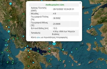 Σεισμός 4,9 Ρίχτερ στα Ψαχνά : Τι εκτιμούν οι σεισμολόγοι για το ρήγμα-Συνεχείς μετασεισμοί