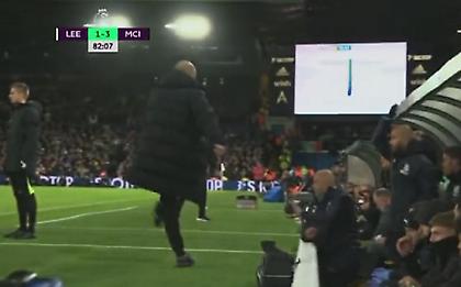 Respect στον Γκουαρδιόλα: Κλώτσησε μπουκάλι στον πάγκο της Λιντς και έτρεξε να ζητήσει συγγνώμη!