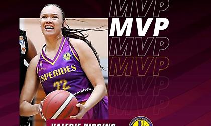 Πολυτιμότερη η Χίγγινς στη 12η αγωνιστική της Α1 μπάσκετ γυναικών