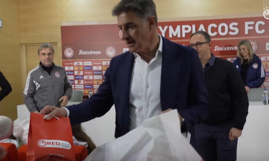 Ολυμπιακός: Η έκπληξη του Μίτσελ στους δημοσιογράφους