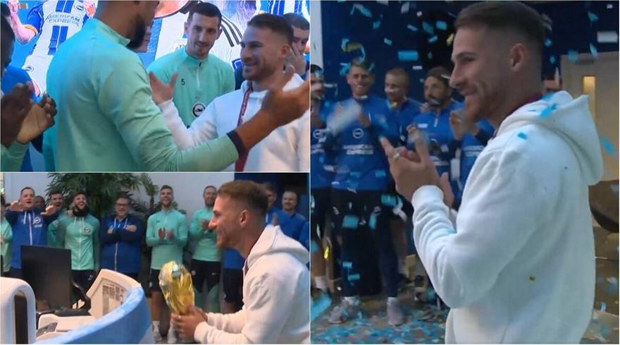 Μπράιτον: Φοβερή υποδοχή στον Μακ Άλιστερ