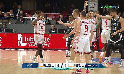 Τα highlights από το παιχνίδι του ΠΑΟΚ με τη Ρίτας