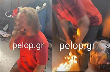 Πάτρα: Ανάγκασαν άνδρα να πει τα κάλαντα γονατιστός και του έβαλαν φωτιά