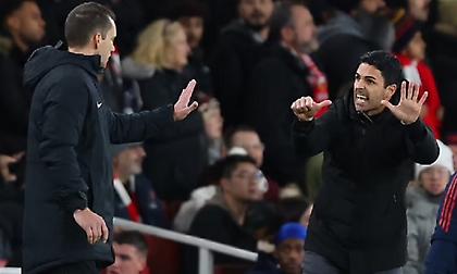 Αρτέτα: «Σκάνδαλο, δεν μας δόθηκαν δύο πέναλτι»