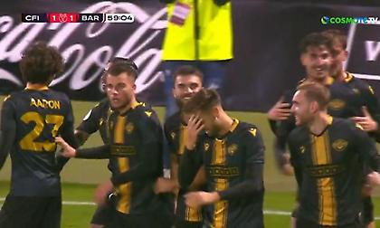 Το... ιστορικό γκολ της Ιντερσίτι που έφερε στα ίσα το ματς με την Μπαρτσελόνα