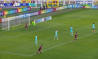 Η «οβίδα» του Μίραντσουκ για την ισοφάριση της Τορίνο