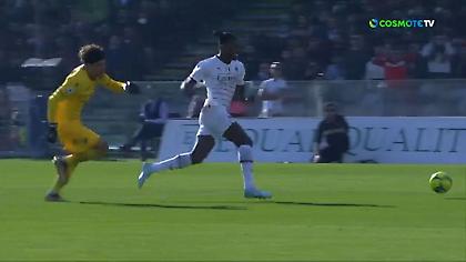 Άνοιξε το σκορ για τη Μίλαν ο Λεάο μετά την κακή έξοδο του Οτσόα!